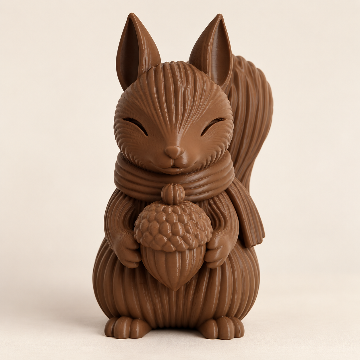 Sculptuur Hazel — De herfsteekhoorn