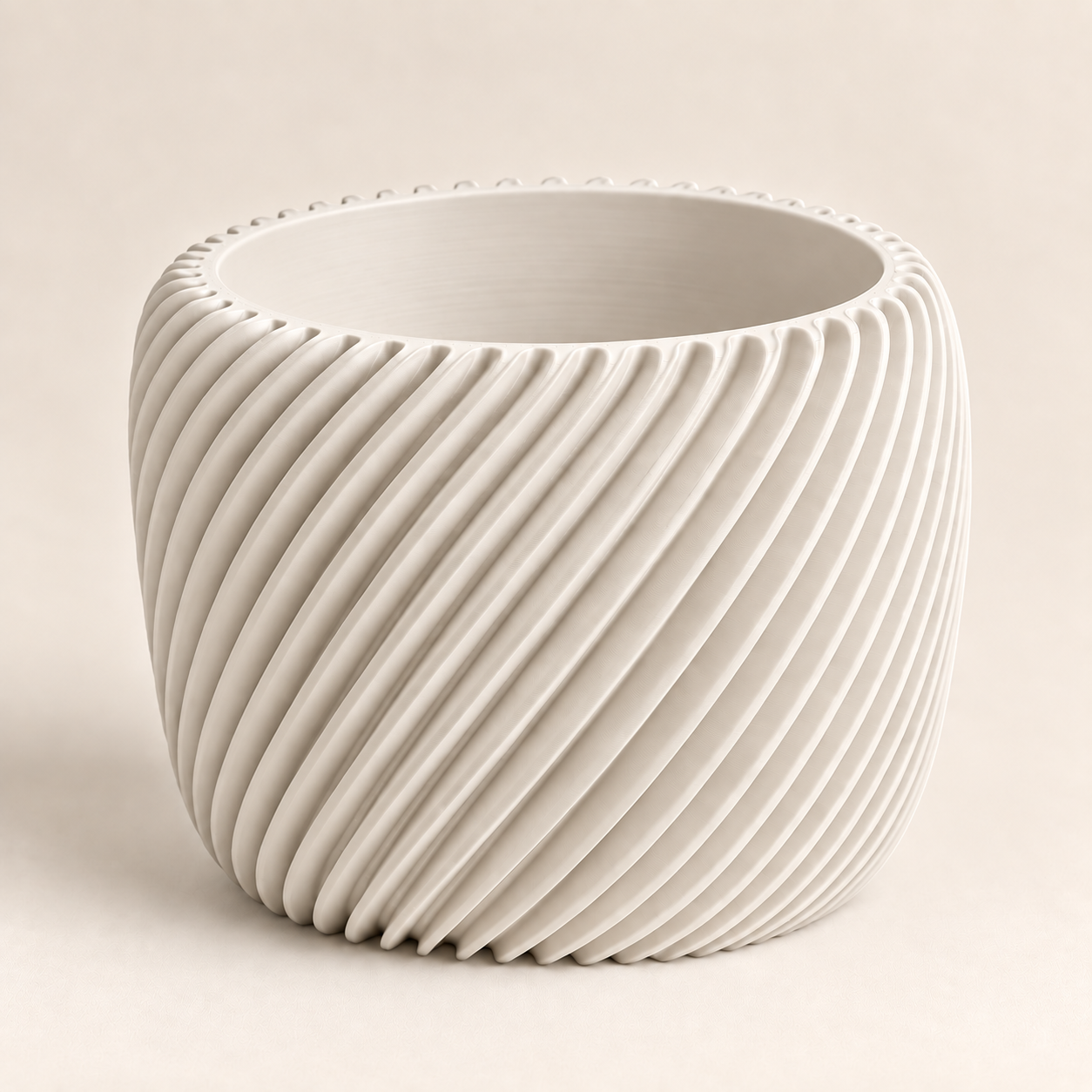 Spiraal Bloempot – Livia