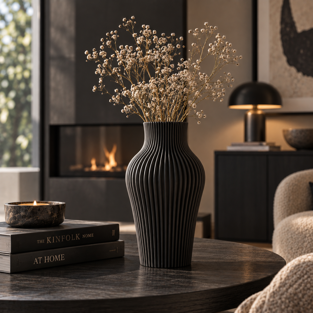 Elara™ Vaas • 3D-geprint • Scandinavisch design